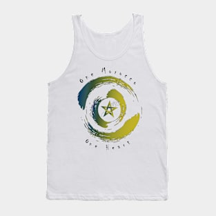 Proud Morocco Flag Gift Moroccan Lovers For Men's Women's Tank Top